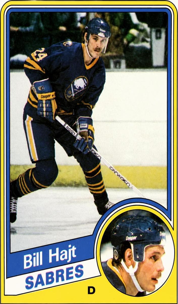 Bill Hajt trading card