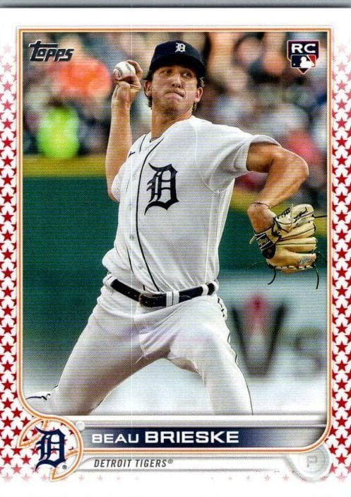 Beau Brieske 2022 topps Topps Update
