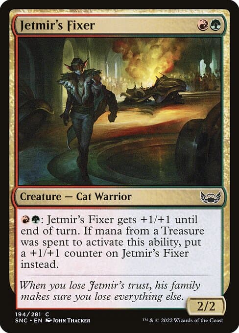 Jetmir's Fixer 2022 Magic: The Gathering Streets of New Capenna