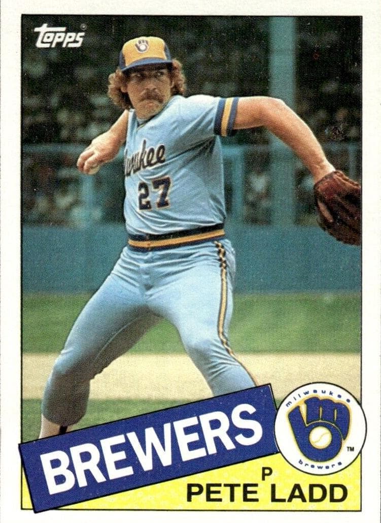 Pete Ladd trading card