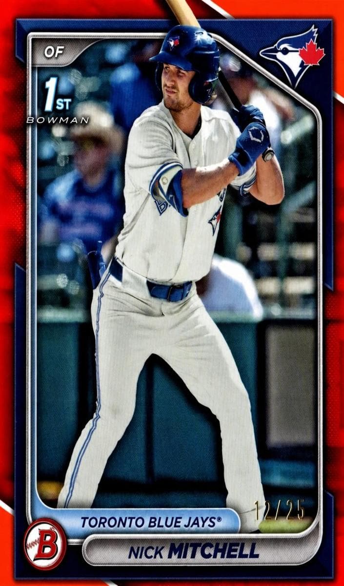 Nick Mitchell 2024 bowman Bowman Draft
