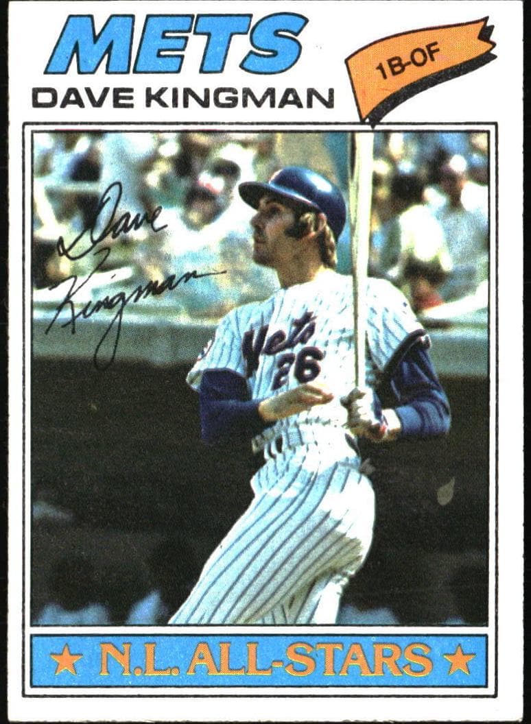 Dave Kingman 1977 topps Topps