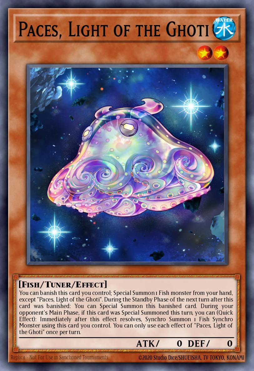 Paces, Light of the Ghoti 2022 Yu-Gi-Oh! Power Of The Elements