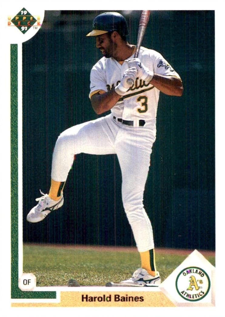 Harold Baines 1991 upper-deck Upper Deck