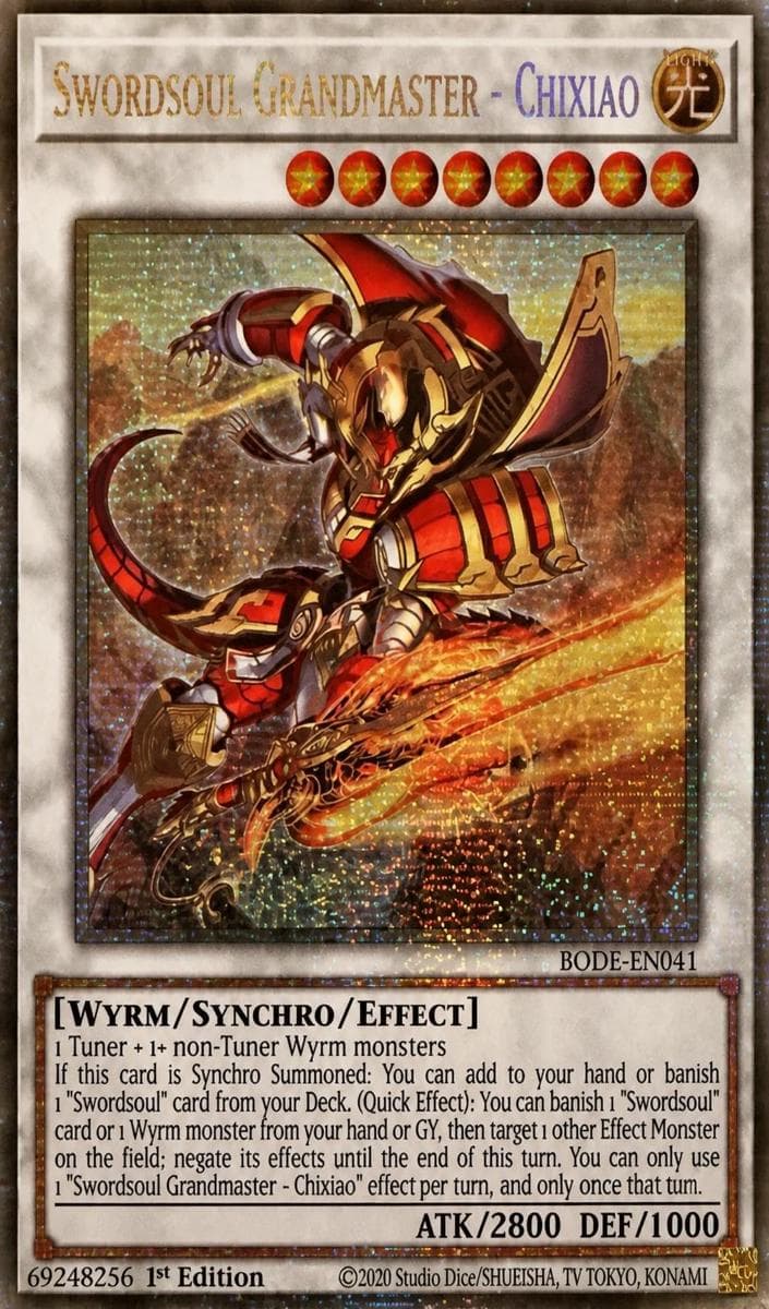 Swordsoul Grandmaster - Chixiao 2021 Yu-Gi-Oh!