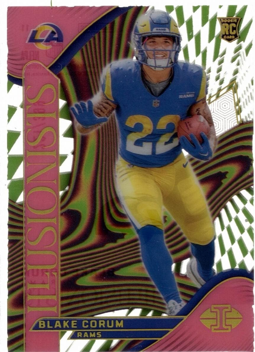 Blake Corum trading card
