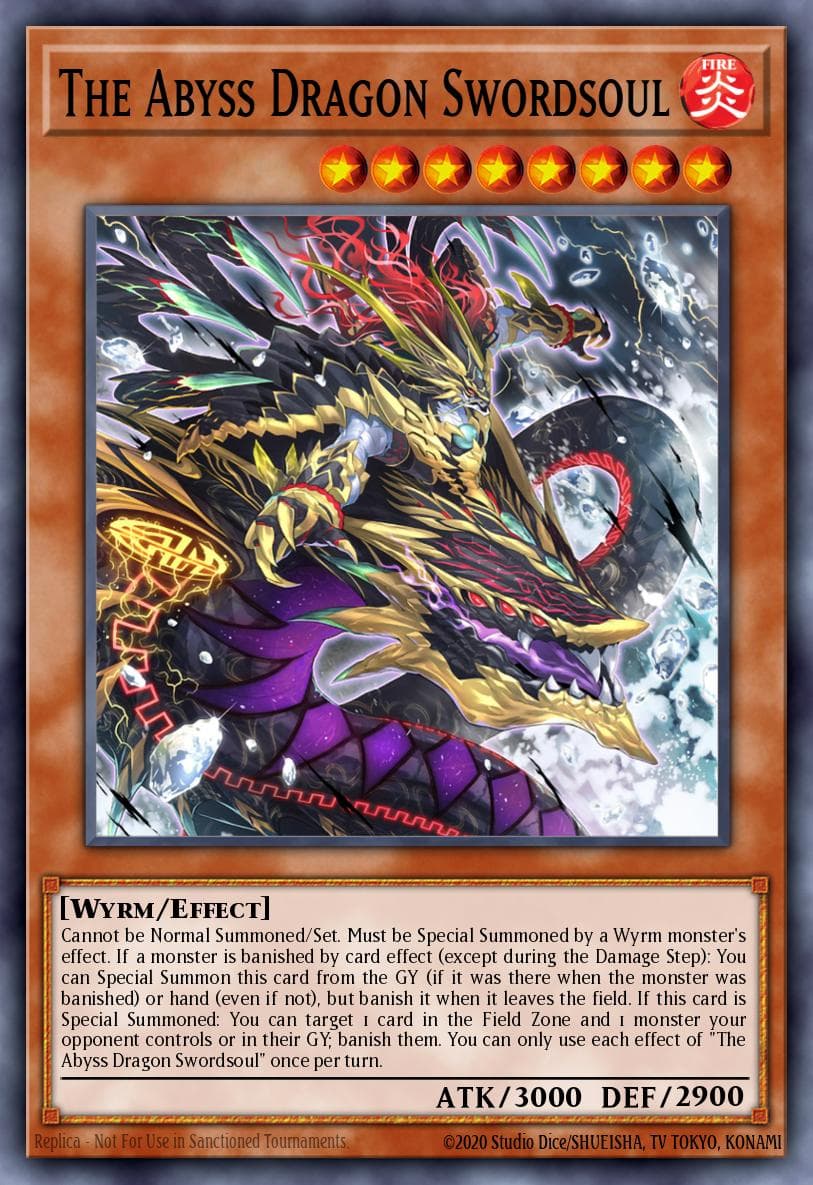 The Abyss Dragon Swordsoul #PHHY-EN005