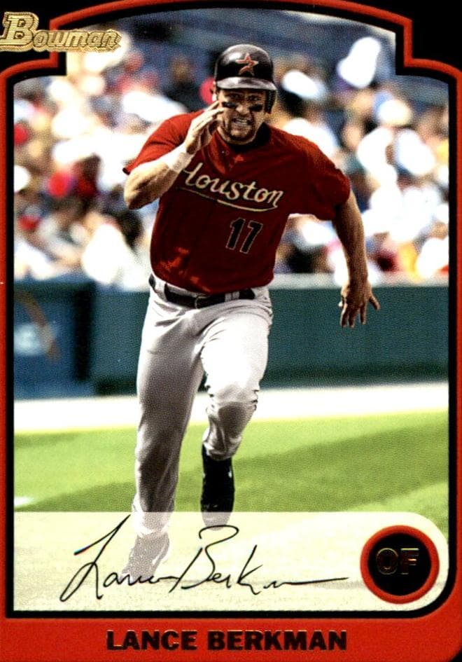 Lance Berkman 2003 bowman Bowman
