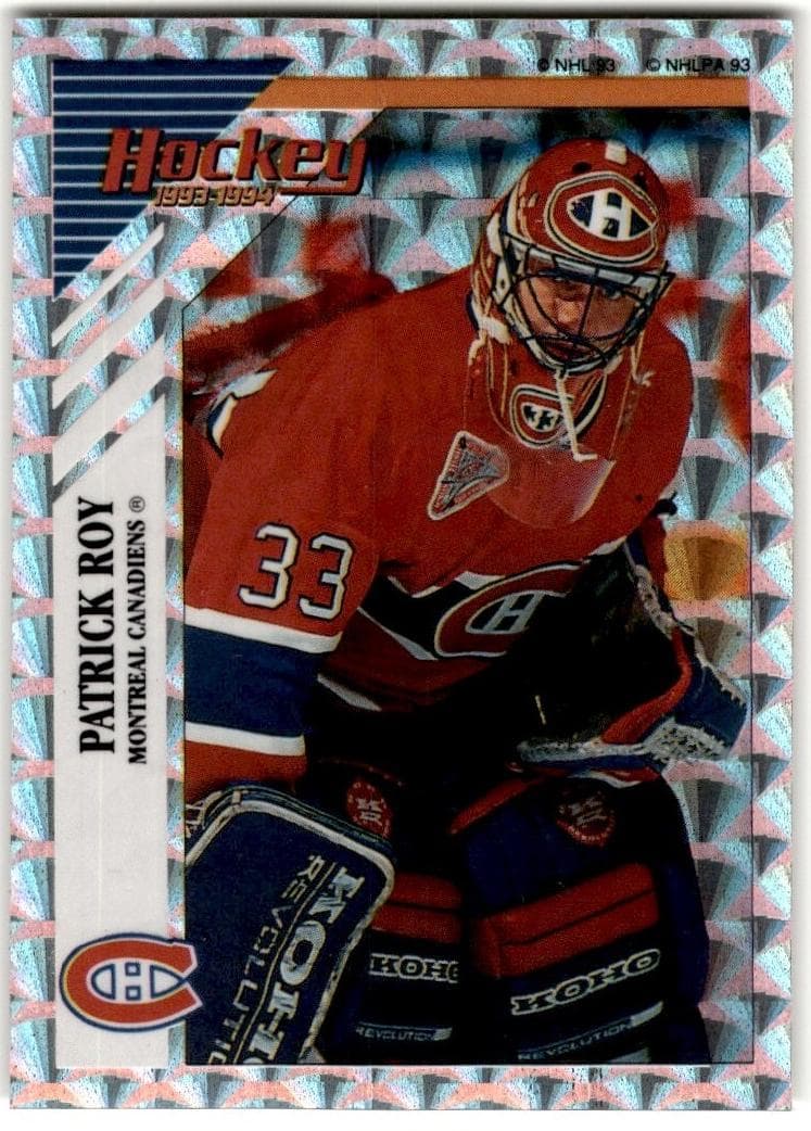 Patrick Roy 1993 panini Stickers