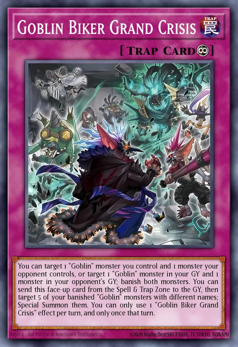 Goblin Biker Grand Crisis 2025 Yu-Gi-Oh! 2025 Mega Pack Tin
