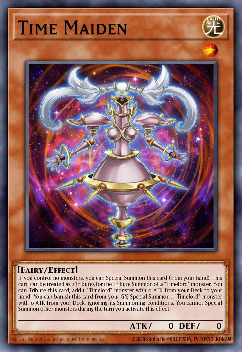 Time Maiden 2017 Yu-Gi-Oh! Battles of Legend: Light's Revenge