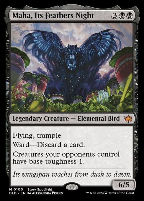 Maha, Its Feathers Night #100
