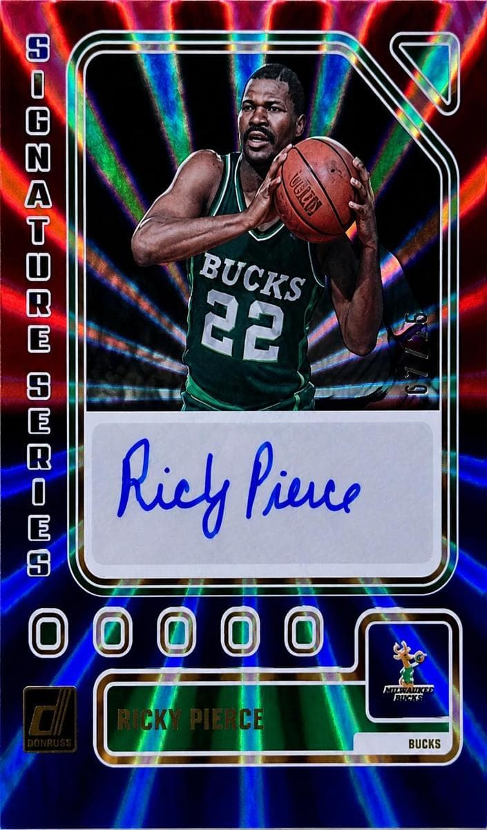 Ricky Pierce trading card