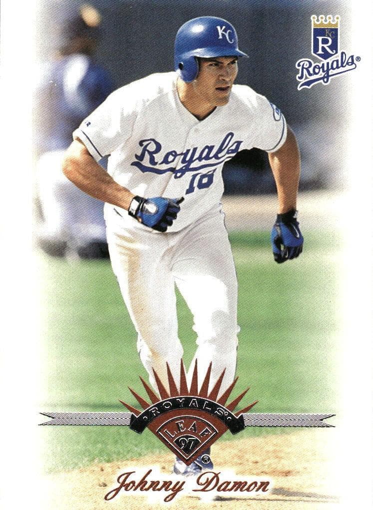 Johnny Damon 1997 leaf Leaf