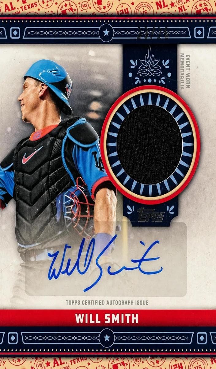 Will Smith 2024 topps Topps Update