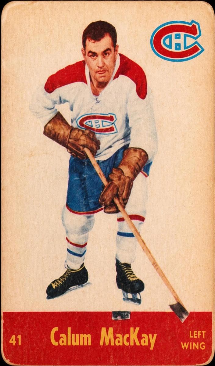 Calum MacKay 1955 parkhurst