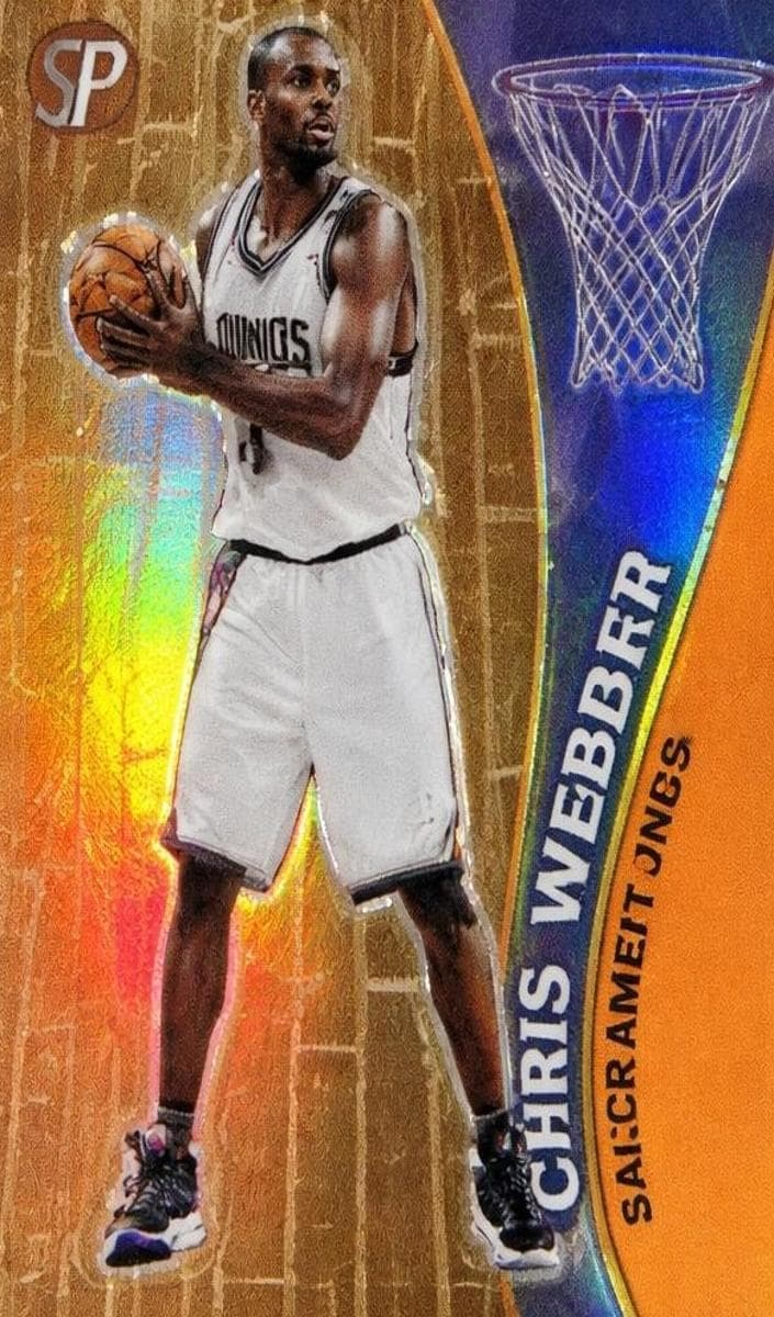 Chris Webber 2001 topps Pristine