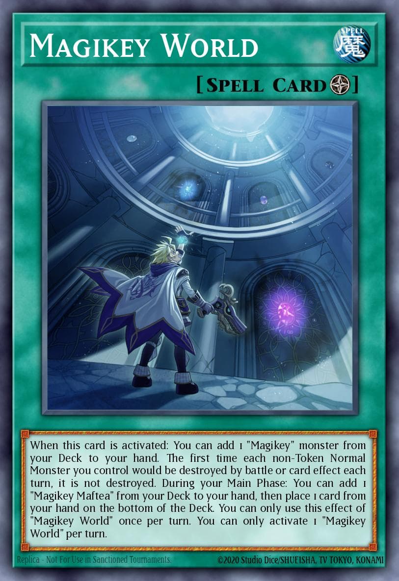 Magikey World 2021 Yu-Gi-Oh! Dawn of Majesty 1st Edition
