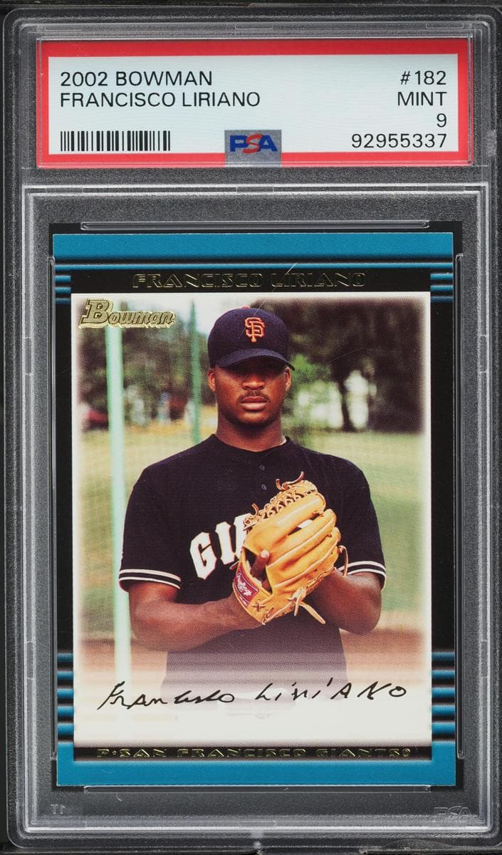 Francisco Liriano 2002 bowman
