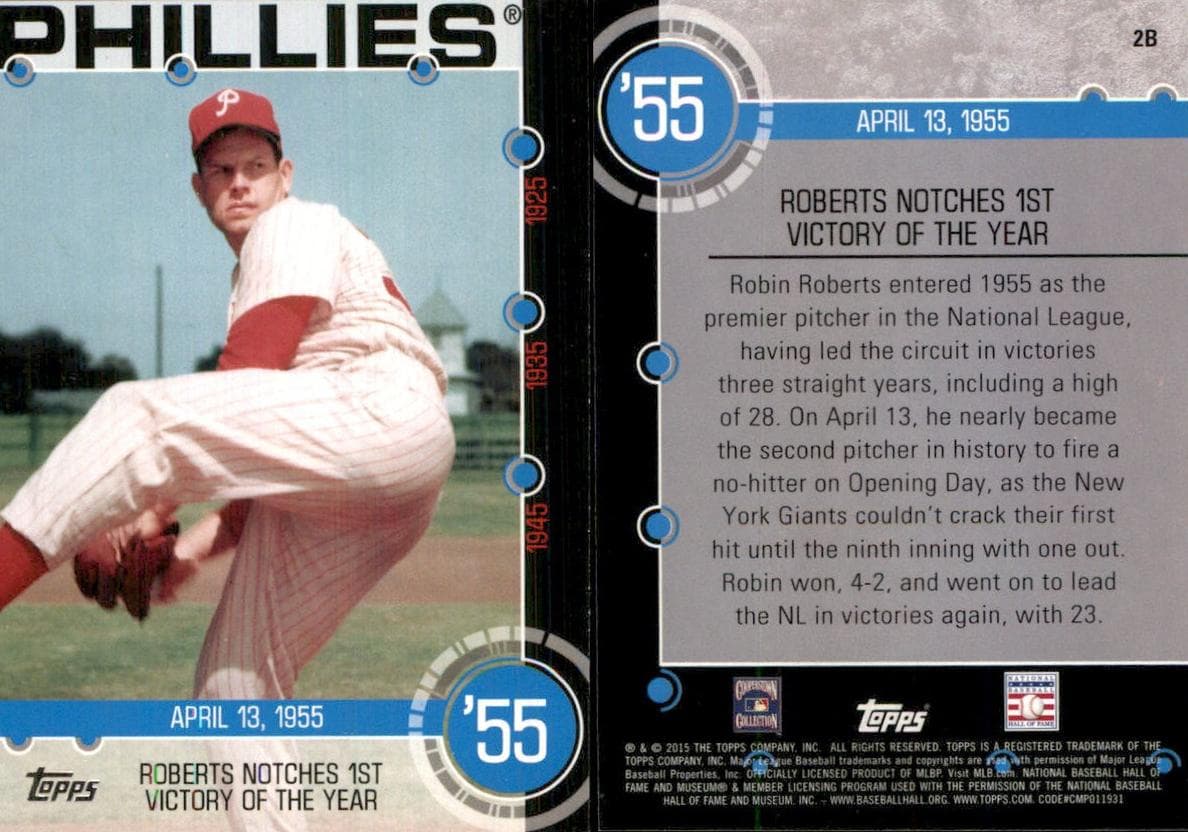 Robin Roberts 2015 topps Topps