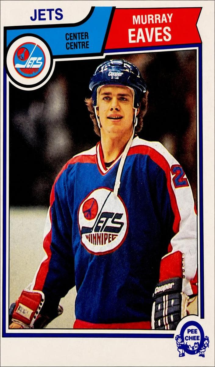 Murray Eaves trading card