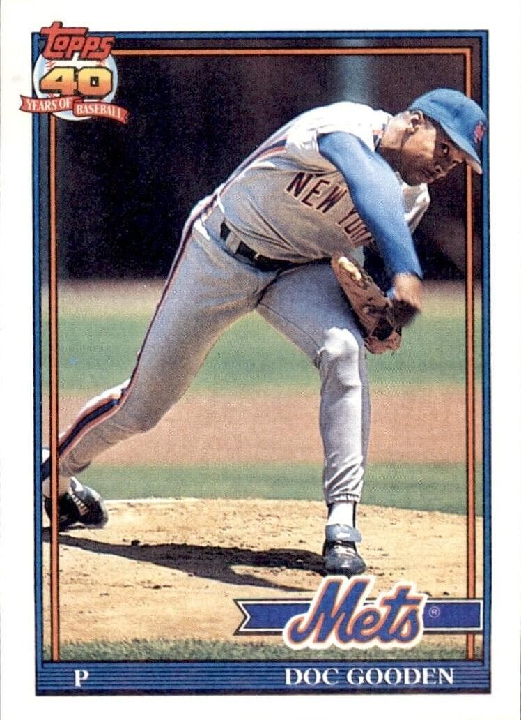 Doc Gooden 1991 topps Topps