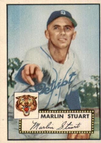 Marlin Stuart 1952 topps Topps