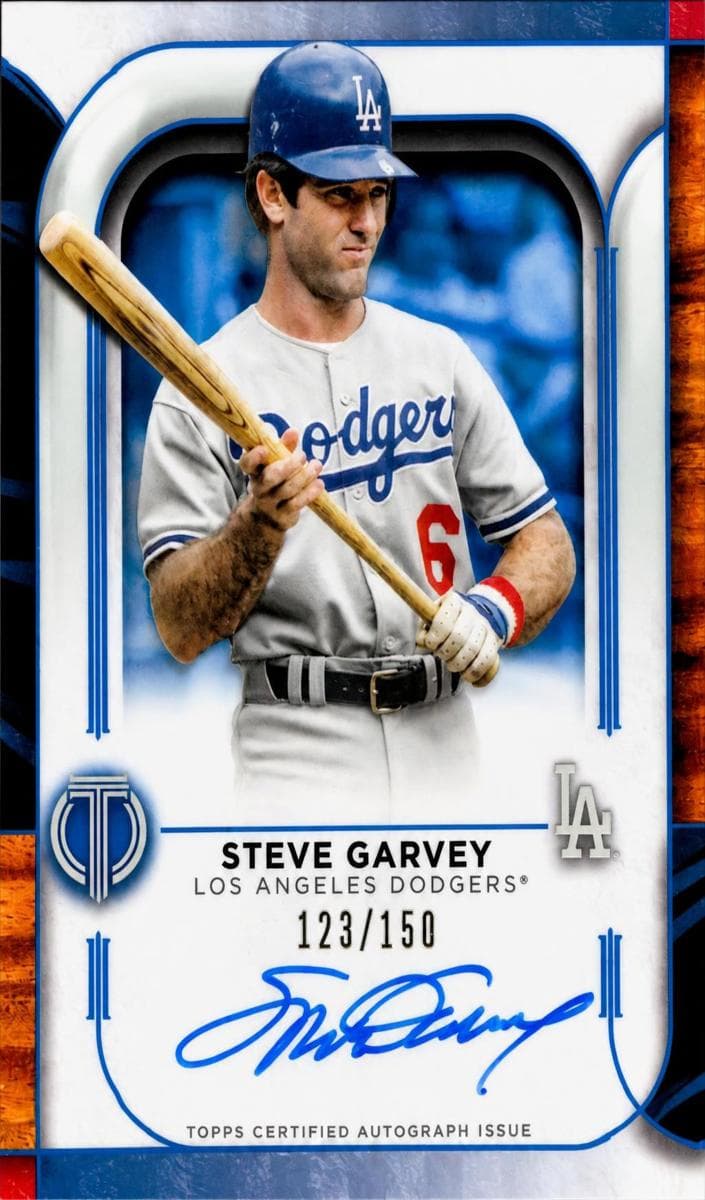 Steve Garvey trading card