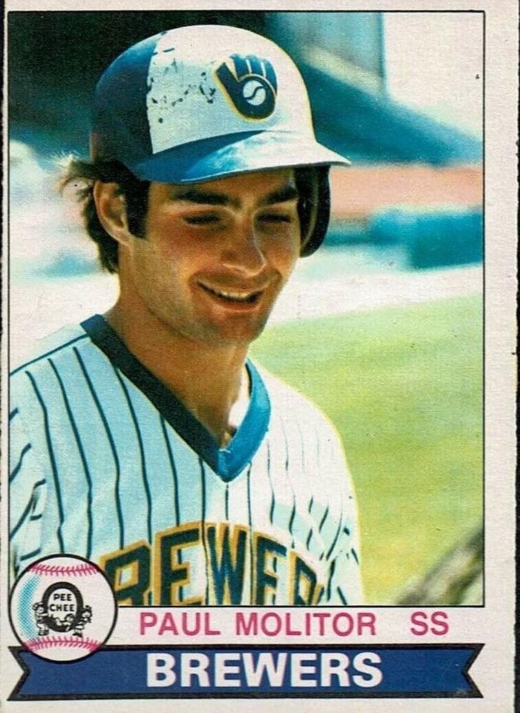 Paul Molitor 1979 topps O-Pee-Chee