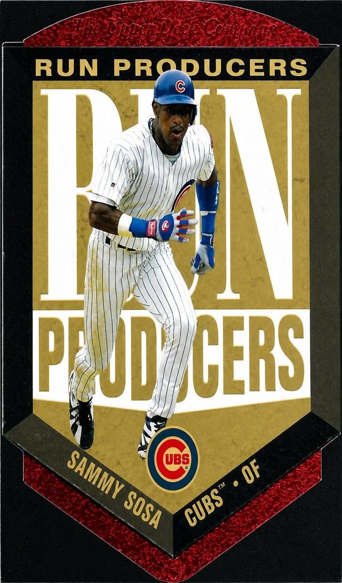 Sammy Sosa 1996 upper-deck Upper Deck