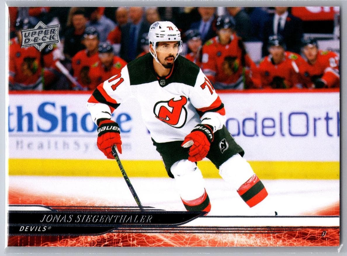 Jonas Siegenthaler trading card