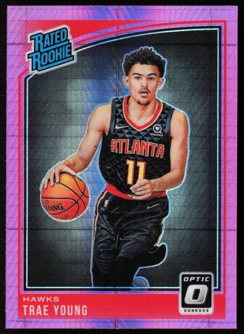 Trae Young trading card