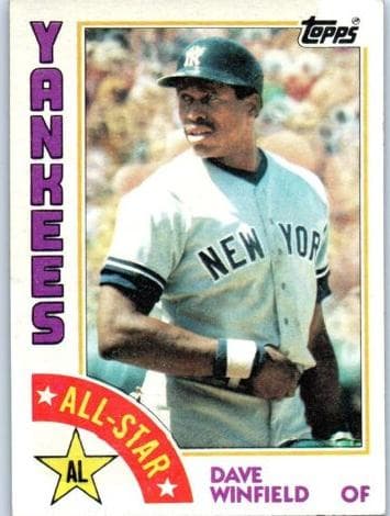 Dave Winfield trading card