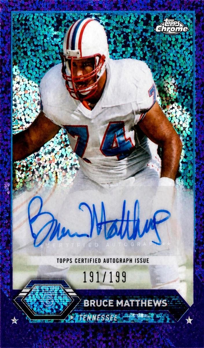 Bruce Matthews 2023 topps Topps Composite