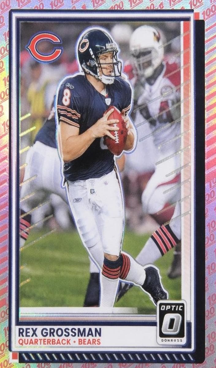 Rex Grossman trading card