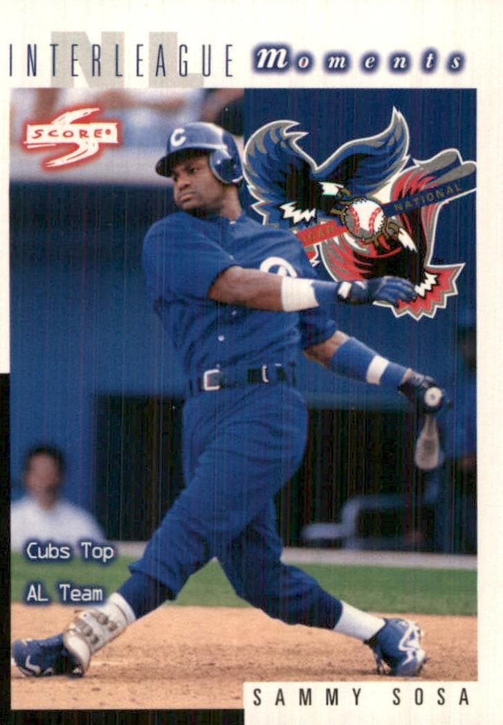 Sammy Sosa 1998 panini Score