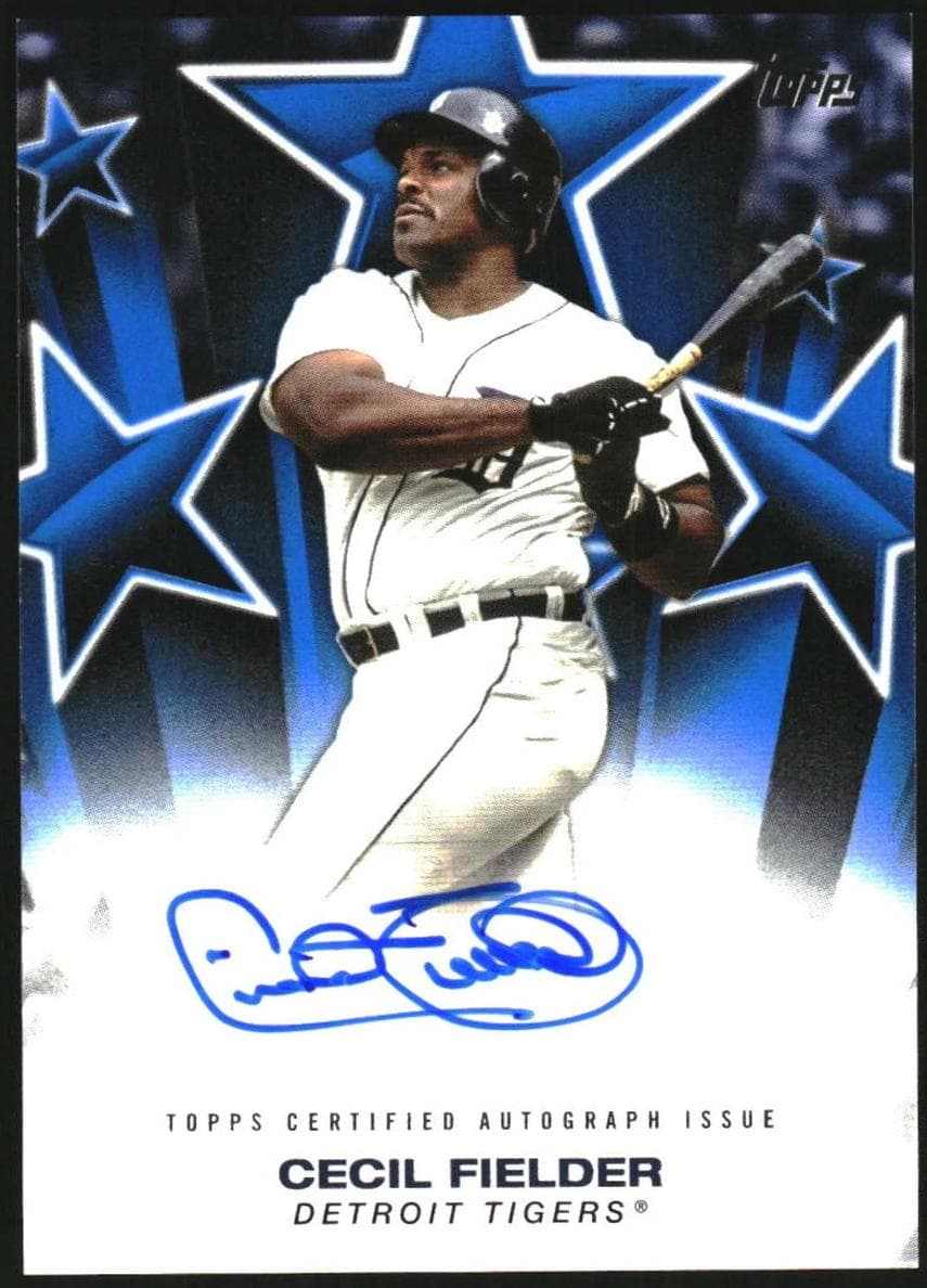Cecil Fielder trading card