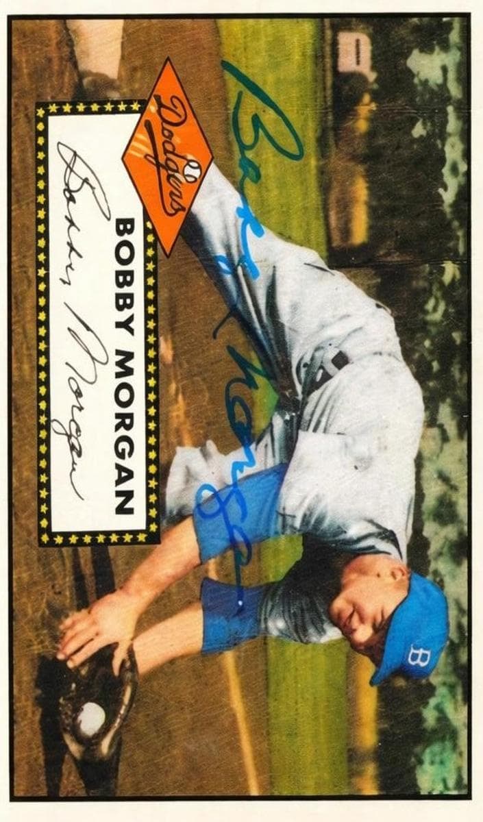 Bobby Morgan 1952 topps Topps