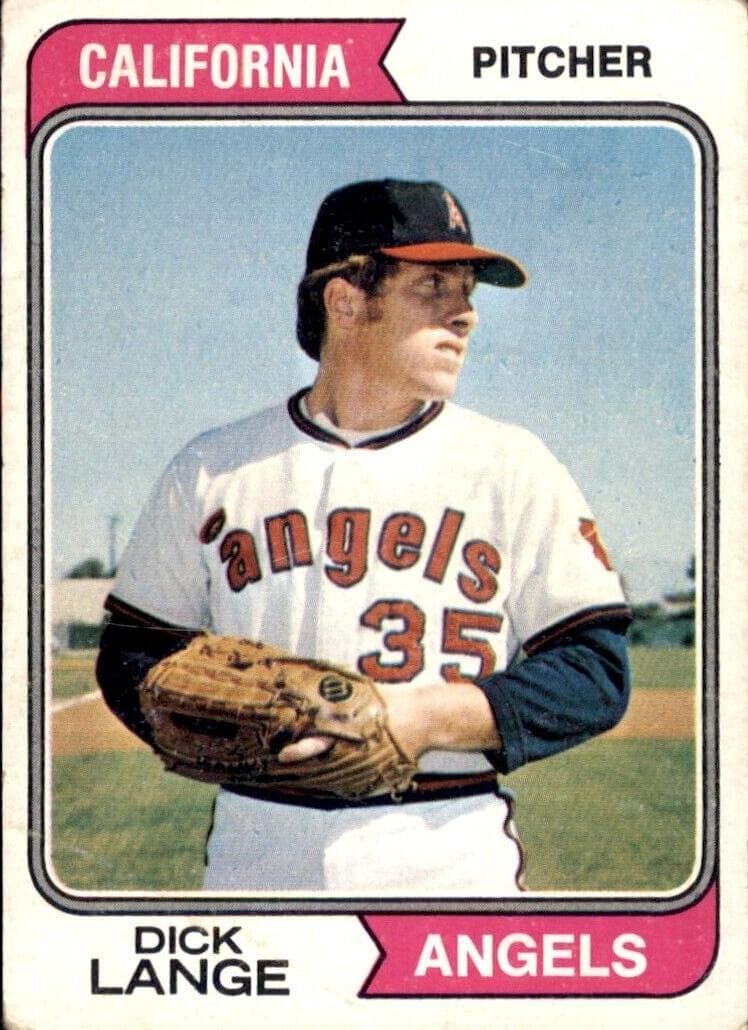 Dick Lange 1974 topps Topps
