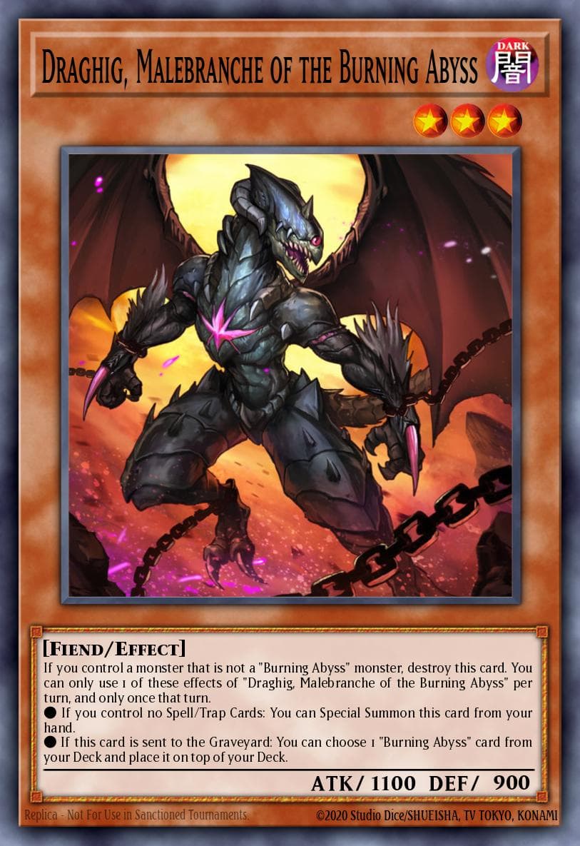 Draghig, Malebranche of the Burning Abyss #CROS-EN082
