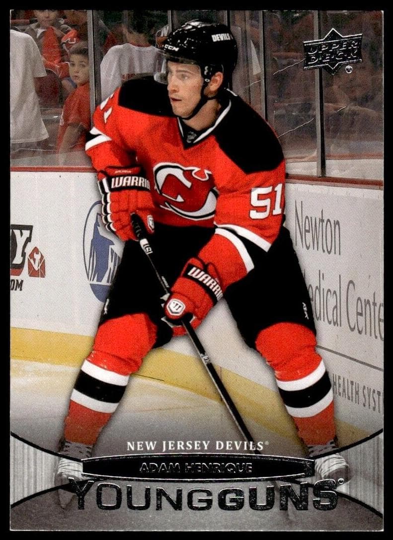 Adam Henrique trading card