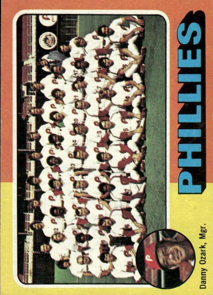 Danny Ozark 1975 topps Topps Mini