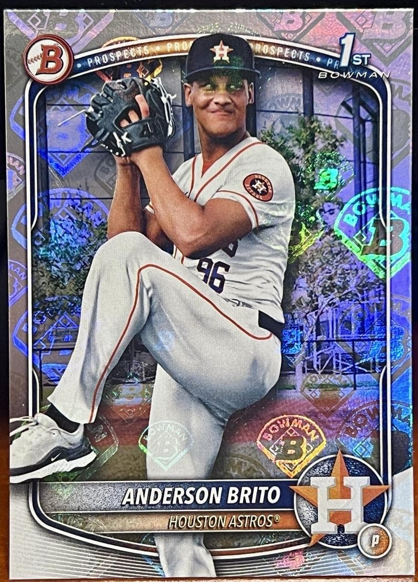Anderson Brito trading card