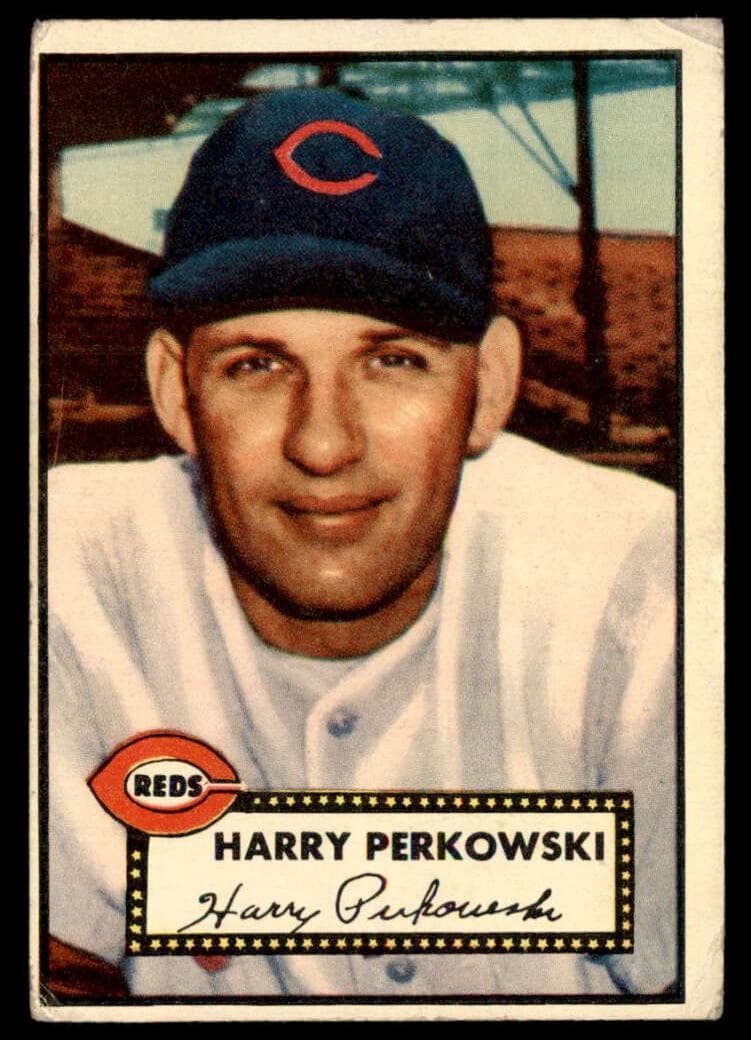 Harry Perkowski 1952 topps Topps