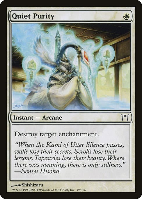 Quiet Purity 2004 Magic: The Gathering Champions of Kamigawa