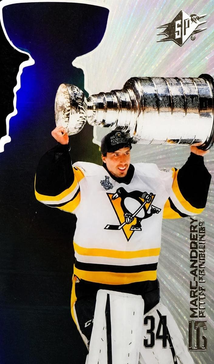 Marc-Andre Fleury trading card