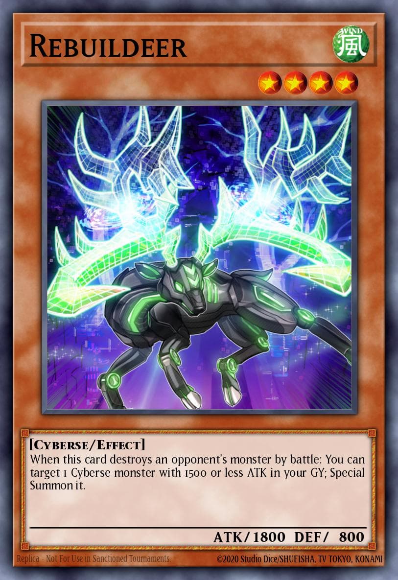 Rebuildeer 2021 Yu-Gi-Oh! Burst of Destiny 1st Edition
