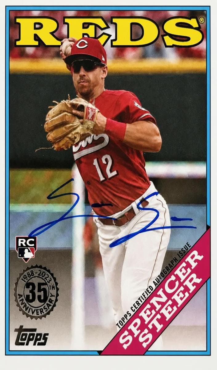 Spencer Steer 2023 topps Topps