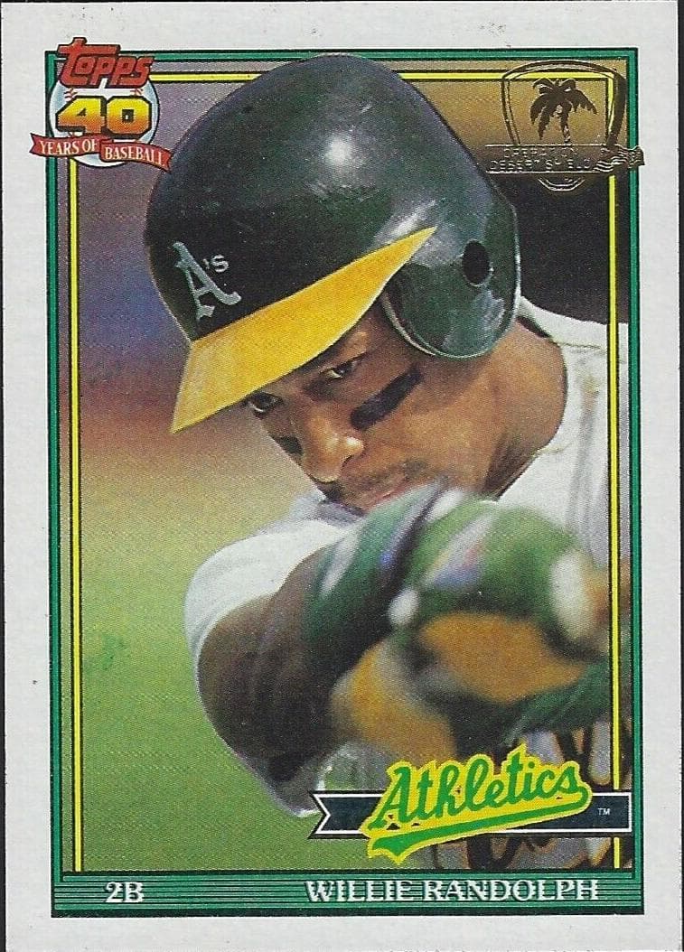 Willie Randolph 1991 topps Topps