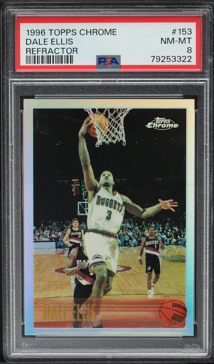 Dale Ellis 1996 topps Chrome